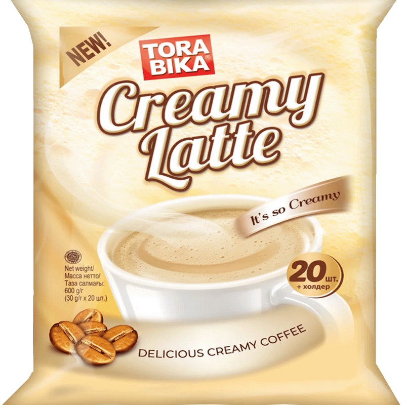 Tora Bika - Café latte crémeux